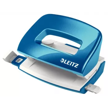 Leitz NeXXt Perfurador WOW Mini 2 furos / 10 folhas, 10 folhas, Azul, Plástico, 8 cm, 5,5 mm, A4