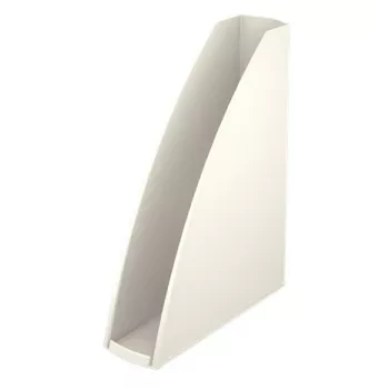Leitz WOW Recolhedor de revistas, Branco, Plástico, A4, 258 mm, 258 mm, 290 g