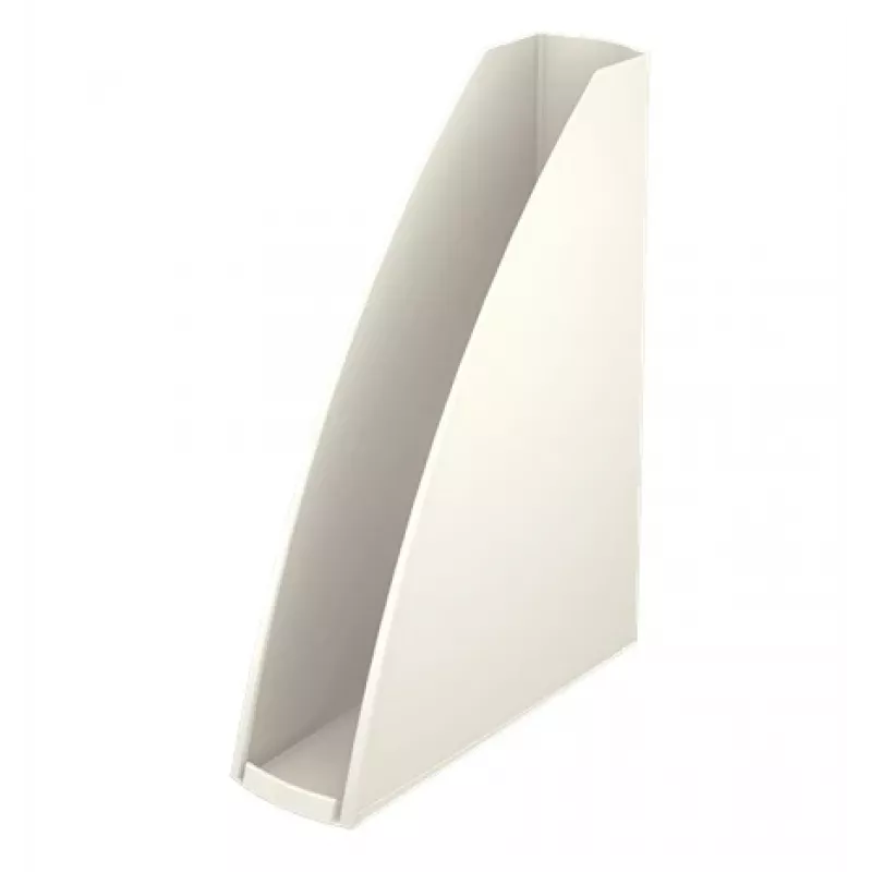 Leitz WOW Recolhedor de revistas, Branco, Plástico, A4, 258 mm, 258 mm, 290 g