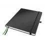 Caderno Leitz Complete tamanho iPad pautado 96 g 80 folhas, preto, capa dura