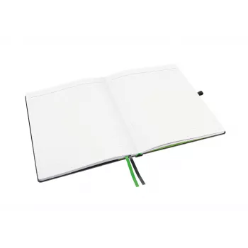 Caderno Leitz Complete tamanho iPad pautado 96 g 80 folhas, preto, capa dura