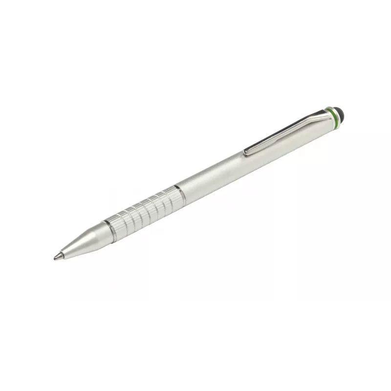 Canetas stylus Leitz 2 em 1 Complete para dispositivos com ecrã tátil, universal, todas as marcas, prateado, iPad, alumínio, silicone, 10 g