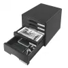 Gaveteiro Leitz Plus com 5 gavetas, 5 gaveta(s), plástico, preto, 287 x 363 x 270 mm