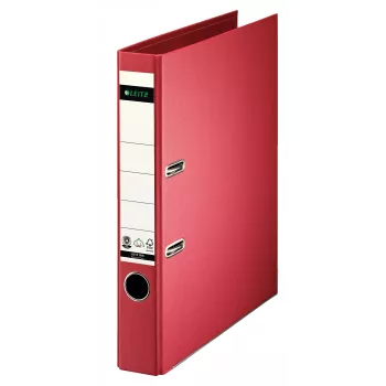 Dossier de anéis Leitz 10080025 A4 vermelho
