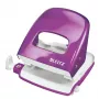 Perfurador Leitz NeXXt WOW 5008 metal 2 furos / 30 folhas, 30 folhas, roxo, metal, 8 cm, 5,5 mm, A5