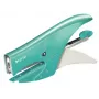 Agrafador Leitz WOW, 15 folhas, turquesa, P2, n.º 10, 80 g/m², 4,95 cm, traseiro