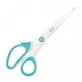 Tesoura de escritório Leitz WOW Titanium 205 mm, corte reto, individual, azul, branco, aço inoxidável, tesoura de escritório, titânio