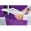 Tesoura de escritório Leitz WOW Titanium 205 mm, corte reto, individual, roxo, branco, aço inoxidável, tesoura de escritório, titânio
