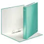 Dossier de anéis Leitz WOW laminado A4+ 2DR/25mm, A4, cartão, azul, branco, 250 folhas, 80 g/m²