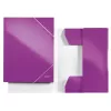Pasta de 3 abas Leitz WOW cartão/POB A4, A4, polipropileno (PP), violeta, 250 folhas, 80 g/m², papel