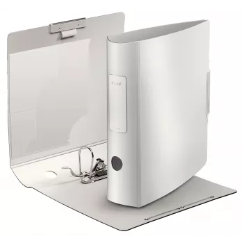 Dossier com mecanismo de alavanca Leitz 180° Active Style PP A4/80mm, A4, espuma de poliuretano, branco, 500 folhas, 80 g/m², 8,2 cm