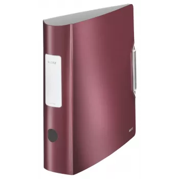 Leitz 180° Aktivstil PP-Hebelordner A4/80mm, A4, Polyfoam, vermelho, 500 folhas, 80 g/m², 8,2 cm