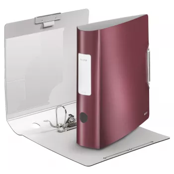 Leitz 180° Aktivstil PP-Hebelordner A4/80mm, A4, Polyfoam, vermelho, 500 folhas, 80 g/m², 8,2 cm