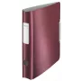 Leitz Ordner 180° Active Style PP A4/60mm, A4, Polyfoam, vermelho, 350 folhas, 80 g/m², 6,5 cm