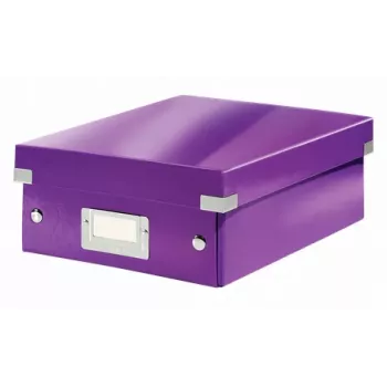 Leitz Organizer Box Click & Store WOW Klein, roxo, cartão, 600 g
