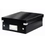Leitz Click & Store WOW Small Organiser Box, preto, cartão, 600 g