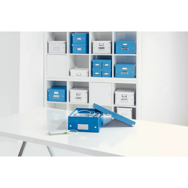 Leitz Click & Store WOW mittlere Aufbewahrungsbox, azul, cartão, 880 g