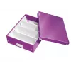 Leitz Click & Store WOW Mittlere Organizer-Box, roxo, cartão, 880 g