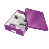 Leitz Click & Store WOW Mittlere Organizer-Box, roxo, cartão, 880 g