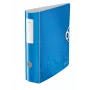 Leitz Lever Arch File Active PP WOW A4/80mm, A4, Polyfoam, azul, 500 folhas, 80 g/m², 8,2 cm