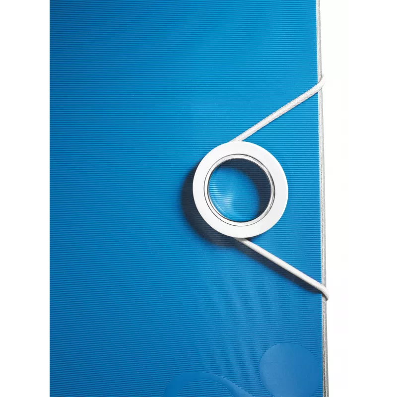 Leitz Lever Arch File Active PP WOW A4/80mm, A4, Polyfoam, azul, 500 folhas, 80 g/m², 8,2 cm