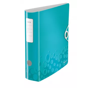 Leitz Hebelordner Active PP WOW A4/80mm, A4, Polyfoam, turquesa, 500 folhas, 80 g/m², 8,2 cm