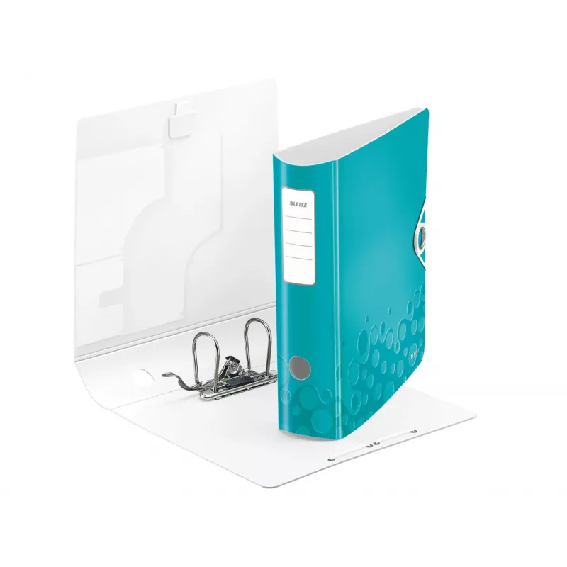 Leitz Hebelordner Active PP WOW A4/80mm, A4, Polyfoam, turquesa, 500 folhas, 80 g/m², 8,2 cm