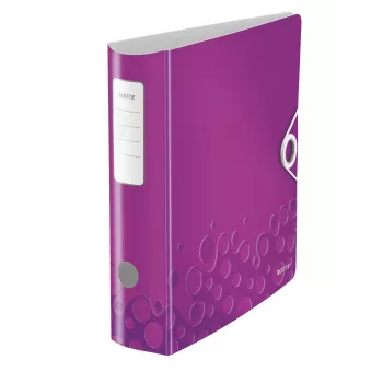 Leitz Hebelordner Active PP WOW A4/80 mm, A4, Polyfoam, violeta, 500 folhas, 80 g/m², 8,2 cm