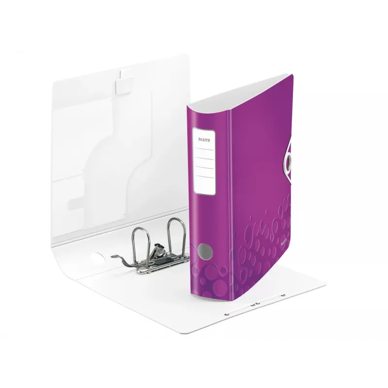 Leitz Hebelordner Active PP WOW A4/80 mm, A4, Polyfoam, violeta, 500 folhas, 80 g/m², 8,2 cm
