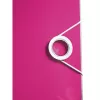 Leitz Ordner Active PP WOW A4/65mm, A4, Polyfoam, rosa, 350 folhas, 80 g/m², 6,5 cm