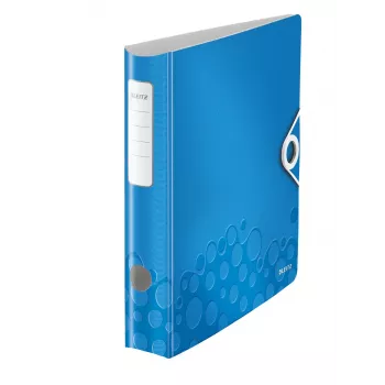 Leitz Hebelordner Active PP WOW A4/65mm, A4, Polyfoam, azul, 350 folhas, 80 g/m², 6.5 cm