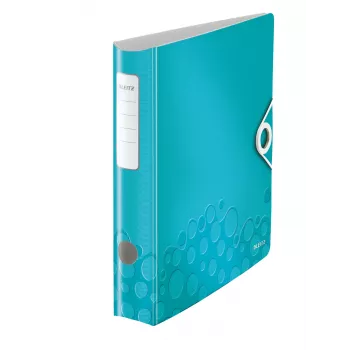Leitz Lever Arch File Active PP WOW A4/65mm, A4, Polyfoam, azul, 350 folhas, 80 g/m², 6,5 cm