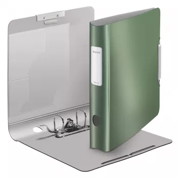 Leitz Hebelmechanik-Ordner 180° Active Style PP A4/60mm, A4, Polyfoam, verde, 350 folhas, 80 g/m², 6,5 cm