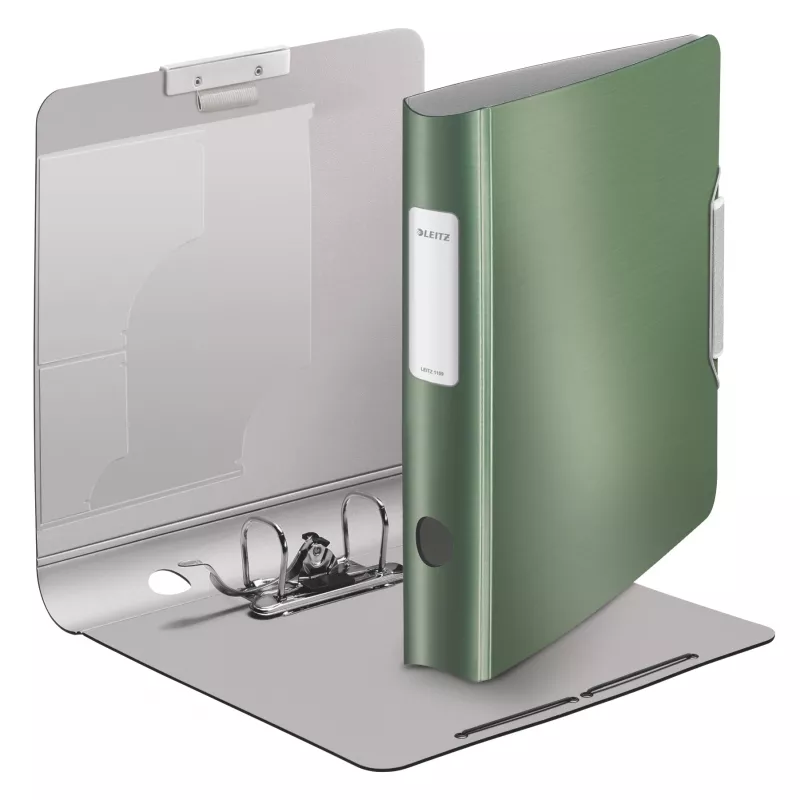 Leitz Hebelmechanik-Ordner 180° Active Style PP A4/60mm, A4, Polyfoam, verde, 350 folhas, 80 g/m², 6,5 cm