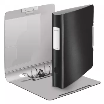 Leitz Hebelordner 180° Active Style PP A4/60mm, A4, Polyfoam, preto, 350 folhas, 80 g/m², 6,5 cm