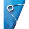 Leitz Pasta com 3 abas WOW PP A4, A4, polipropileno (PP), azul, metálico, formato vertical, 150 folhas, 235 mm