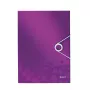 Leitz 3-Flap Folder WOW PP A4, A4, polipropileno (PP), metálico, roxo, Hochformat, 150 folhas, 235 mm