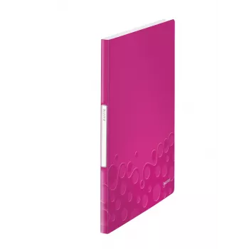 Leitz Display-Buch WOW PP 20 Hüllen, metálico, rosa, policloreto de vinilo (PVC), 20 Hüllen, A4, 231 mm, 13 mm