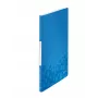 Leitz Displaybuch WOW PP 20 Hüllen, azul, metálico, policloreto de vinilo (PVC), 20 Hüllen, A4, 231 mm, 13 mm