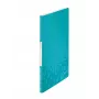 Leitz Display Book WOW PP 20 Hüllen, azul, metálico, policloreto de vinilo (PVC), 20 Hüllen, A4, 231 mm, 13 mm