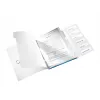 Leitz WOW PP Trennblätter-Buch, 6 Tabs, A4, polipropileno (PP), azul, metálico, 200 folhas, 260 mm, 17 mm