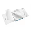 Livro de registo Leitz WOW PP 12 separadores, A4, polipropileno (PP), azul, metálico, 200 folhas, 265 mm, 17 mm