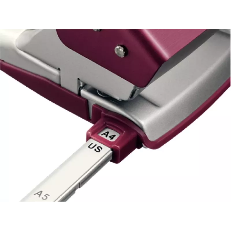 Perfurador Leitz NeXXt 5006 30 folhas vermelho, prateado