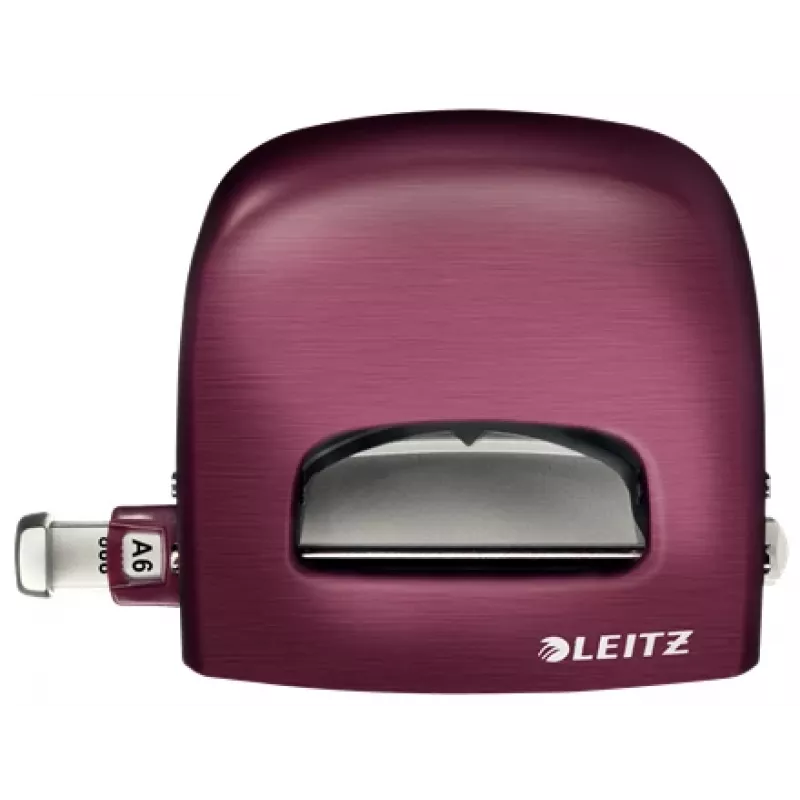 Perfurador Leitz NeXXt 5006 30 folhas vermelho, prateado