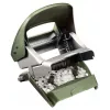 Perfurador de pinça Leitz NeXXt Style, 2 furos 30 folhas metal, 30 folhas, verde, prateado, metal, 8 cm, A6, 107 mm