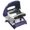 Perfurador Leitz Hole Punch Style NeXXt, 2 furos 30 folhas metal, 30 folhas, azul, 8 cm, A6, 380 g, 107 x 100 x 137 mm