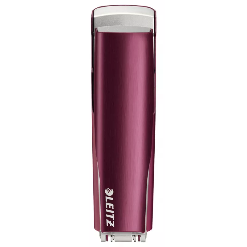 Agrafador Leitz NeXXt Style, 30 folhas metal, 30 folhas, vermelho, prateado, 24/6, metal, plástico, 80 g/m², superior