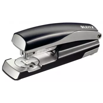 Agrafador Leitz NeXXt Style, 30 folhas metal, 30 folhas, preto, prateado, P3, metal, plástico, 80 g/m², superior