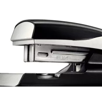 Agrafador Leitz NeXXt Style, 30 folhas metal, 30 folhas, preto, prateado, P3, metal, plástico, 80 g/m², superior