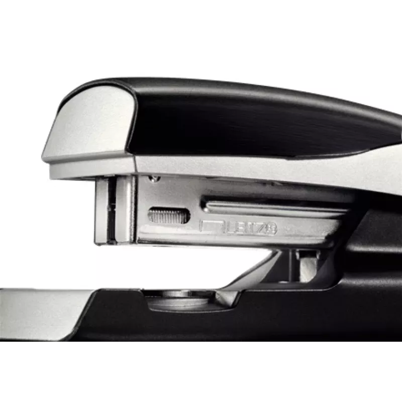 Agrafador Leitz NeXXt Style, 30 folhas metal, 30 folhas, preto, prateado, P3, metal, plástico, 80 g/m², superior